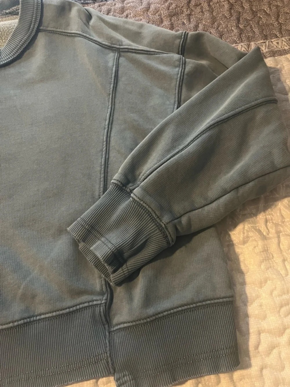 Washed Denim FP Movement Crew Neck - Picture 5 of 12